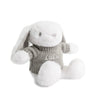 Personalised Grey Bunny Rabbit - Just Blue or Pink