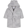 Personalised Grey Dressing Gown - Just Blue or Pink