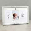 Personalised Hand and Foot Print Frame - Just Blue or Pink