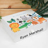 Personalised Jungle Keepsake Box - Just Blue or Pink