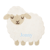Personalised Lamb Rug - Just Blue or Pink