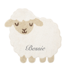 Personalised Lamb Rug - Just Blue or Pink