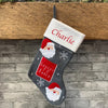 Personalised Letter To Santa Stocking - Just Blue or Pink