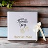 Personalised 'Little Bundle of Joy' Photo Album - Just Blue or Pink