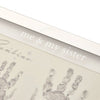 Personalised 'Me & My Sister' Handprint Frame - Just Blue or Pink