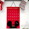 Personalised Minnie Mouse Advent Calendar - Just Blue or Pink