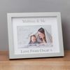 Personalised Mummy & Me Photo Frame - Just Blue or Pink