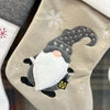 Personalised Nordic Santa Stocking - Just Blue or Pink