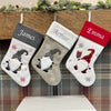 Personalised Nordic Santa Stocking - Just Blue or Pink