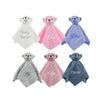 Personalised Pink Bear Comforter - Just Blue or Pink