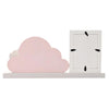 Personalised Pink Cloud Photo Frame - Just Blue or Pink