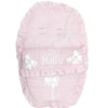 Personalised Pink Frilly Car Seat Footmuff - Just Blue or Pink