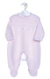 Personalised Pink Knitted Onesie - Just Blue or Pink