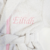 Personalised Pink Towelling Robe - Just Blue or Pink