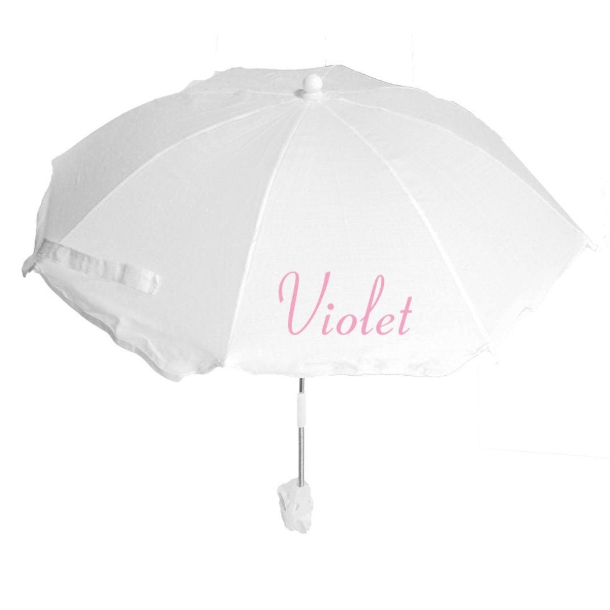 White pram parasol hot sale