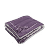  Purple Blanket with Bow 