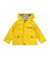 Personalised Rain Coat - Yellow - Just Blue or Pink