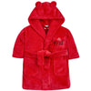 Personalised Red Dressing Gown - Just Blue or Pink