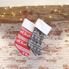 Personalised Red Nordic Stocking - Just Blue or Pink