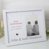 Personalised Ruby Anniversary Photo Frame - Just Blue or Pink