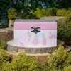 Personalised Tinkerbell Musical Jewellery Box - Just Blue or Pink