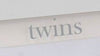 Personalised 'Twins' Handprint Frame - Just Blue or Pink