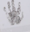 Personalised 'Twins' Handprint Frame - Just Blue or Pink