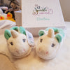 Personalised Unicorn Booties - Just Blue or Pink