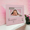 Pink 'Beautiful Baby Girl' Frame - Just Blue or Pink