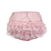 Pink Bell Lace Frilly Pants with Bow - Just Blue or Pink