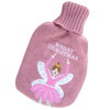 Pink Christmas Fairy Hot Water Bottle | Christmas Present | Secret Santa Gift | Christmas Eve Box - Just Blue or Pink