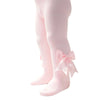 Pink Heart Tights with Bow - Just Blue or Pink