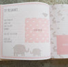 Pink My First Year Record Book - Just Blue or Pink
