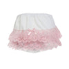 Pink & White Frilly Pants with Bow - Just Blue or Pink