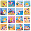 Baby Shark Milestones Cards - Just Blue or Pink