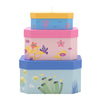 Baby Shark Set of 3 Nesting Storage Boxes - Just Blue or Pink