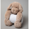 Puppy Teddy and Baby Blanket - Just Blue or Pink