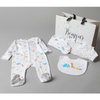 Safari Print 6 Piece Gift Set - Just Blue or Pink