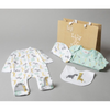 Safari Print 6 Piece Gift Set - Just Blue or Pink