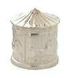 Silver Plated Carousel Money Box - Just Blue or Pink