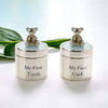 Silver Plated First Tooth and Curl Box Set - Just Blue or Pink