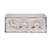 Silver-plated Horse and Carriage Tooth and Curl Set - Just Blue or Pink