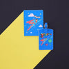 Superman Passport & Luggage Set - Just Blue or Pink