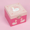 Swan Musical Jewellery Box - Just Blue or Pink