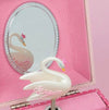 Swan Musical Jewellery Box - Just Blue or Pink