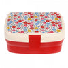 Tilde Floral Lunch Box with Tray - Just Blue or Pink