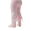Toddler Pink Bow Tights with Bow - Just Blue or Pink
