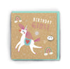 Unicorn Birthday Girl Card - Just Blue or Pink