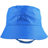 Waterproof Bucket Hat with Straps - Blue - Just Blue or Pink