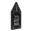 Harry Potter Glow In The Dark Deathly Hollows Wooden Plaque - Just Blue or Pink